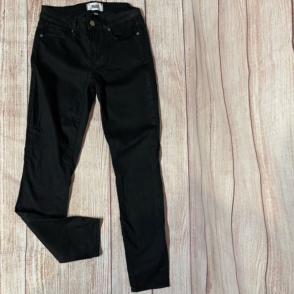 Paige Verdugo Ankle Jeans Sterling Dark Coated